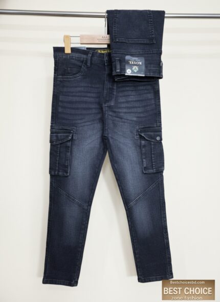 Denim Jeans Pant - এস - Cargo