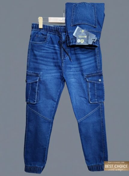 Denim Jeans Pant - ব্লু - Joggers
