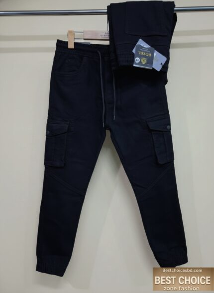 Denim Jeans Pant - ব্ল্যাক - Joggers